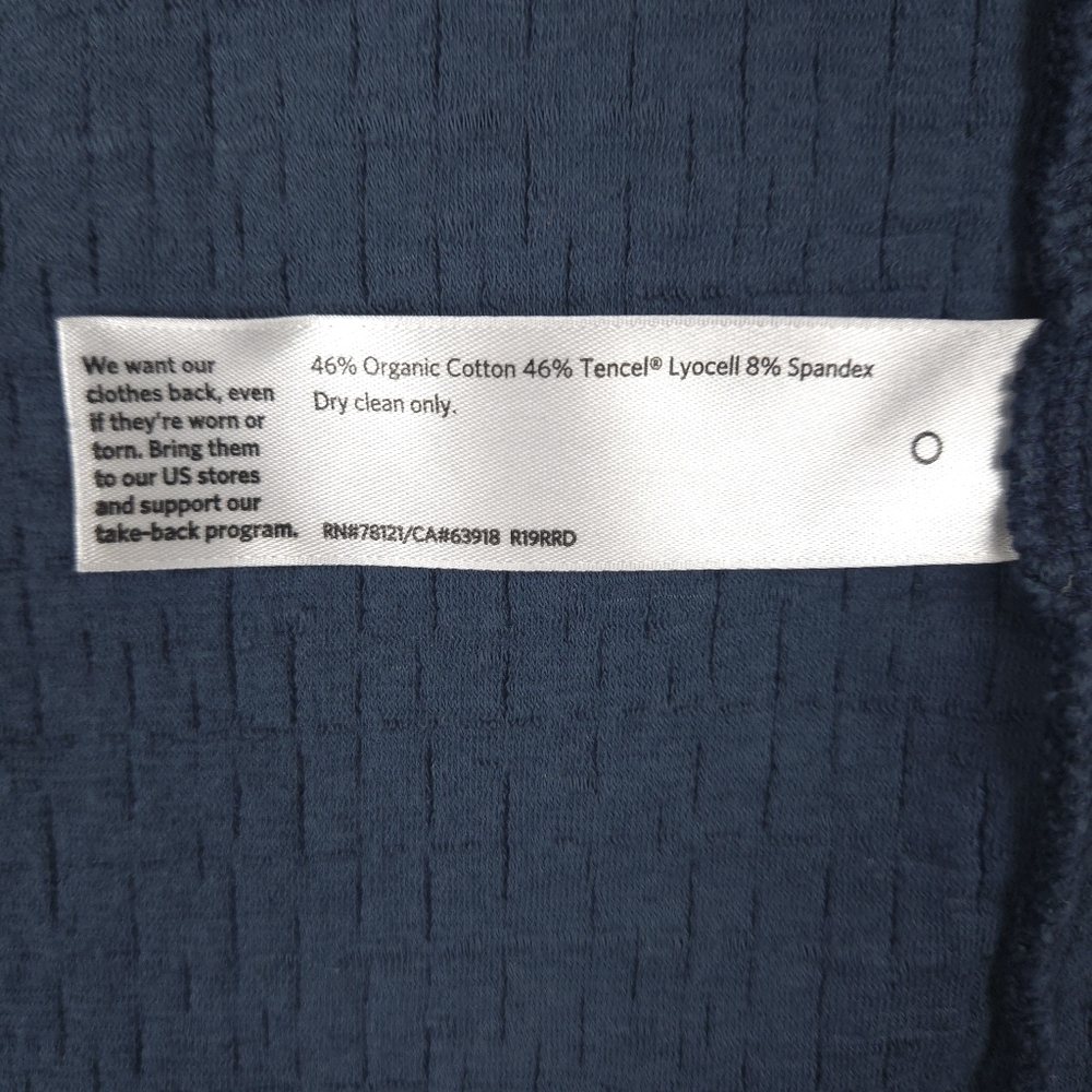 Eileen Fisher Organic Stand Collar‎ Jacket Size XS Tencel Minimalist - Picture 9 of 10